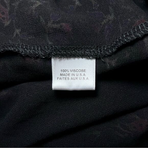 Misa Los Angeles Rania Dress in Black Floral - Picture 7 of 9